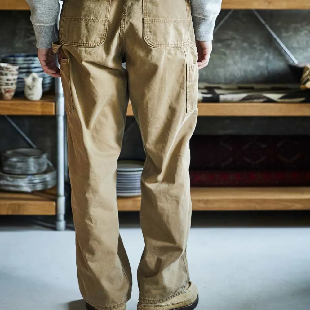 ORSLOW - Pantalon Dad Fit Painter - Brown