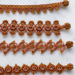 Women OTTOMANIA - Bracelet crochet Daisy - Brun