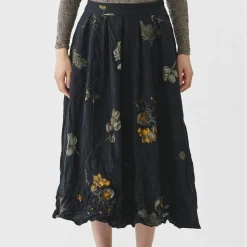 Women Pas de Calais - Jupe Imprimée - Noir