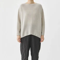 Women Pas de Calais - Pull Col Bateau - Beige