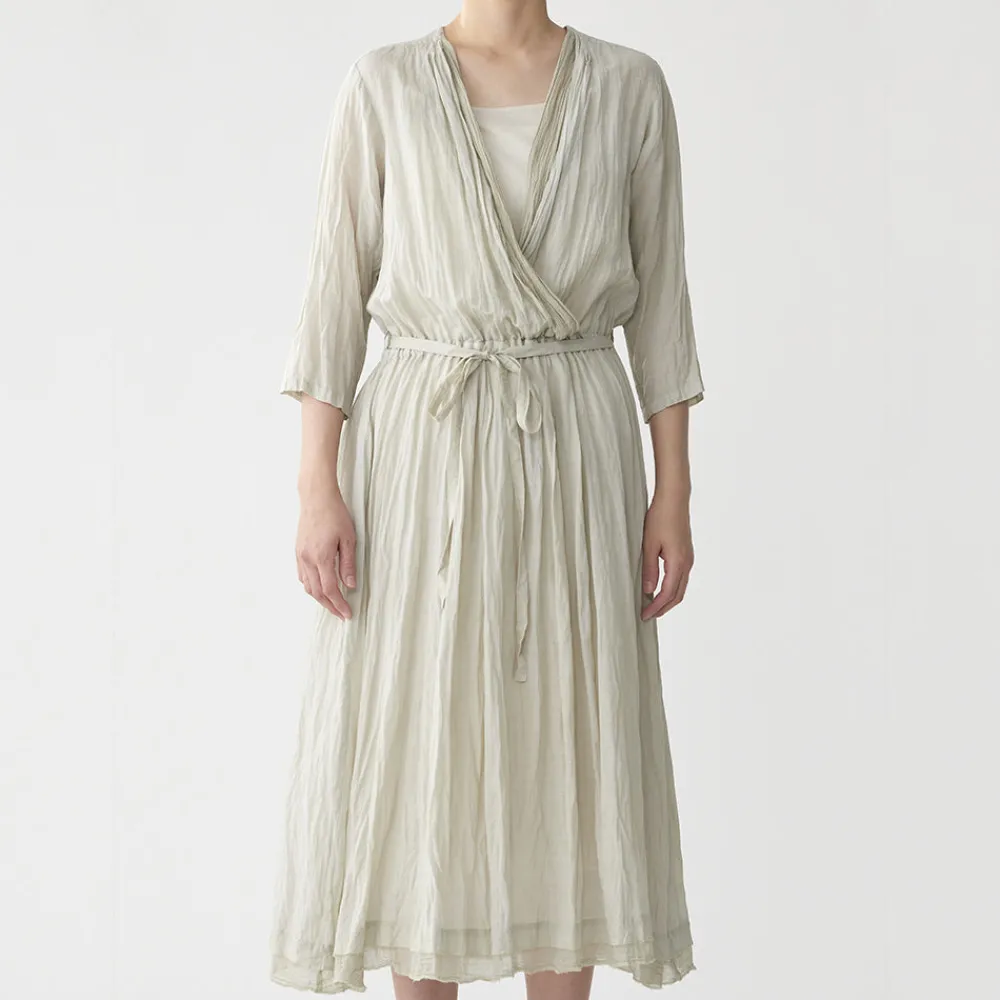 Women PAS DE CALAIS - Robe ceinturée - Vert Pale