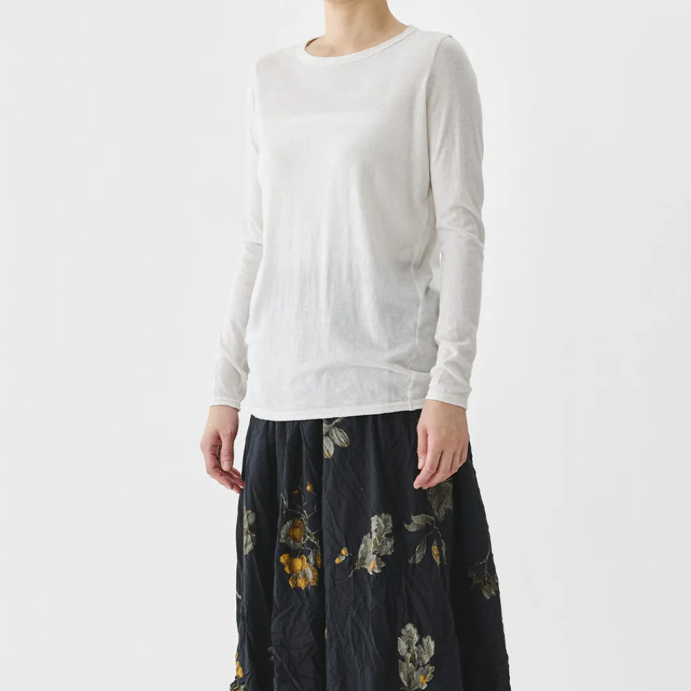 Women Pas de Calais - T-Shirt Manches longues - Ivoire