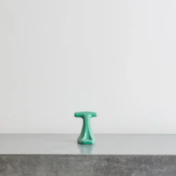 2135 MERIGOUS Patère porcelaine - Vert