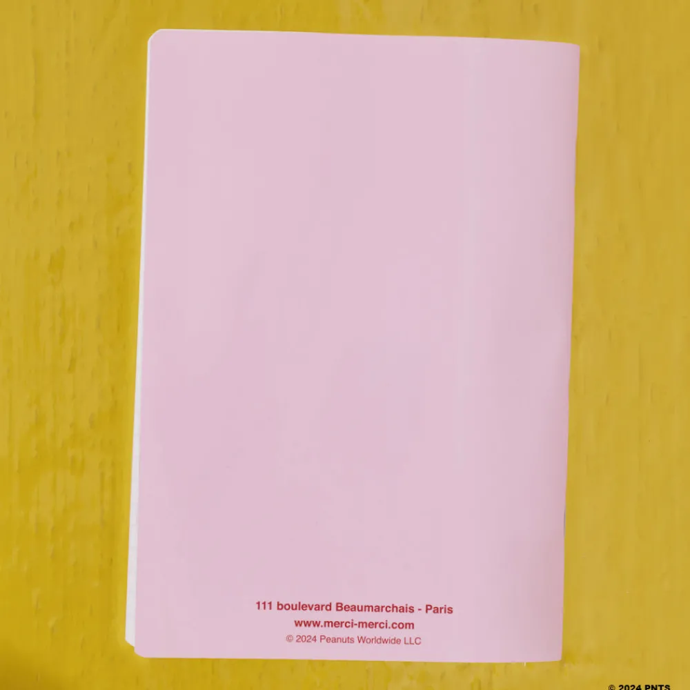 2962 BRANDBOOK Peanuts x Merci - Carnet A5