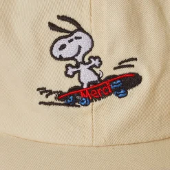Women M05 Peanuts x Merci - Casquette Skate - Ecru