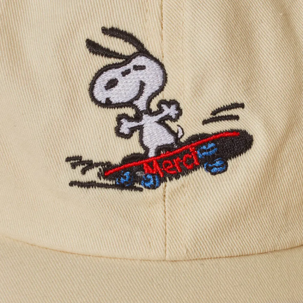 Women M05 Peanuts x Merci - Casquette Skate - Ecru