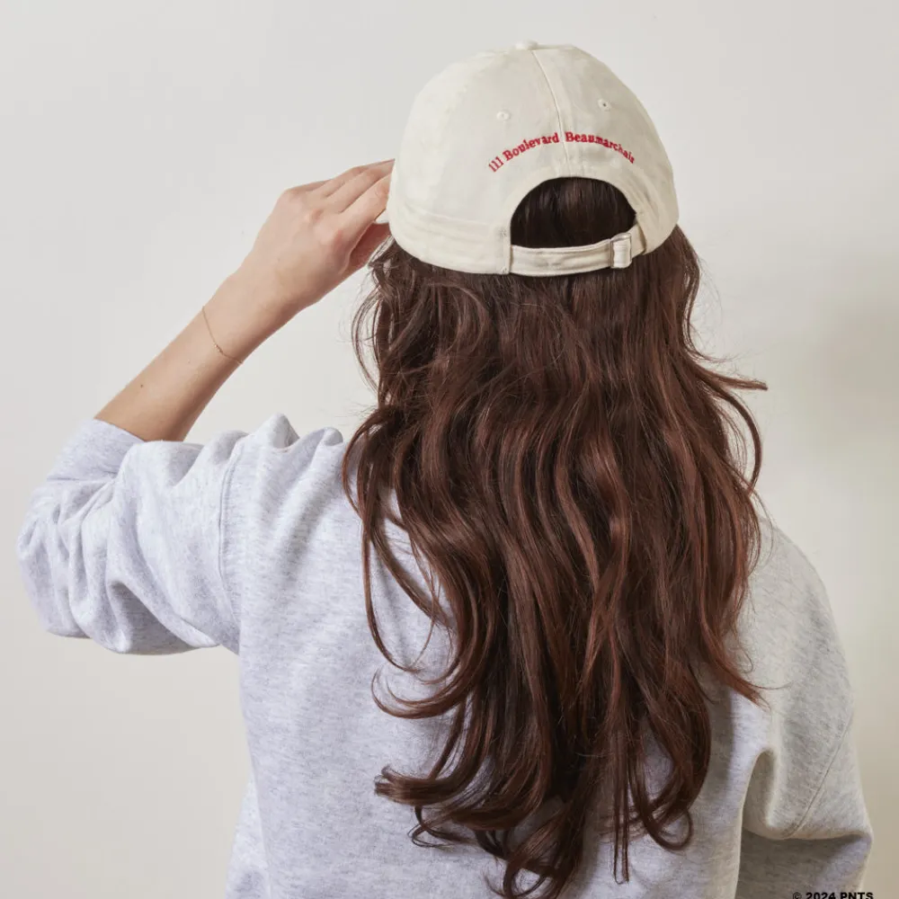 Women M05 Peanuts x Merci - Casquette Skate - Ecru