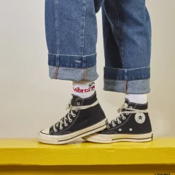 Women F01 Peanuts x Merci - Chaussettes - Blanc