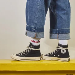 Women F01 Peanuts x Merci - Chaussettes - Blanc