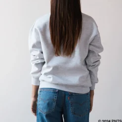 Women M05 Peanuts x Merci - Sweat Merci 24 - Gris