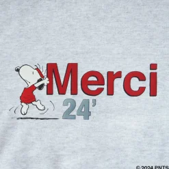 Women M05 Peanuts x Merci - Sweat Merci 24 - Gris