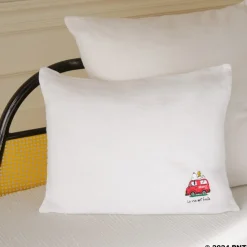 1799 MARKM LASER Peanuts x Merci - Taie d'oreiller Voiture - Blanc Optique