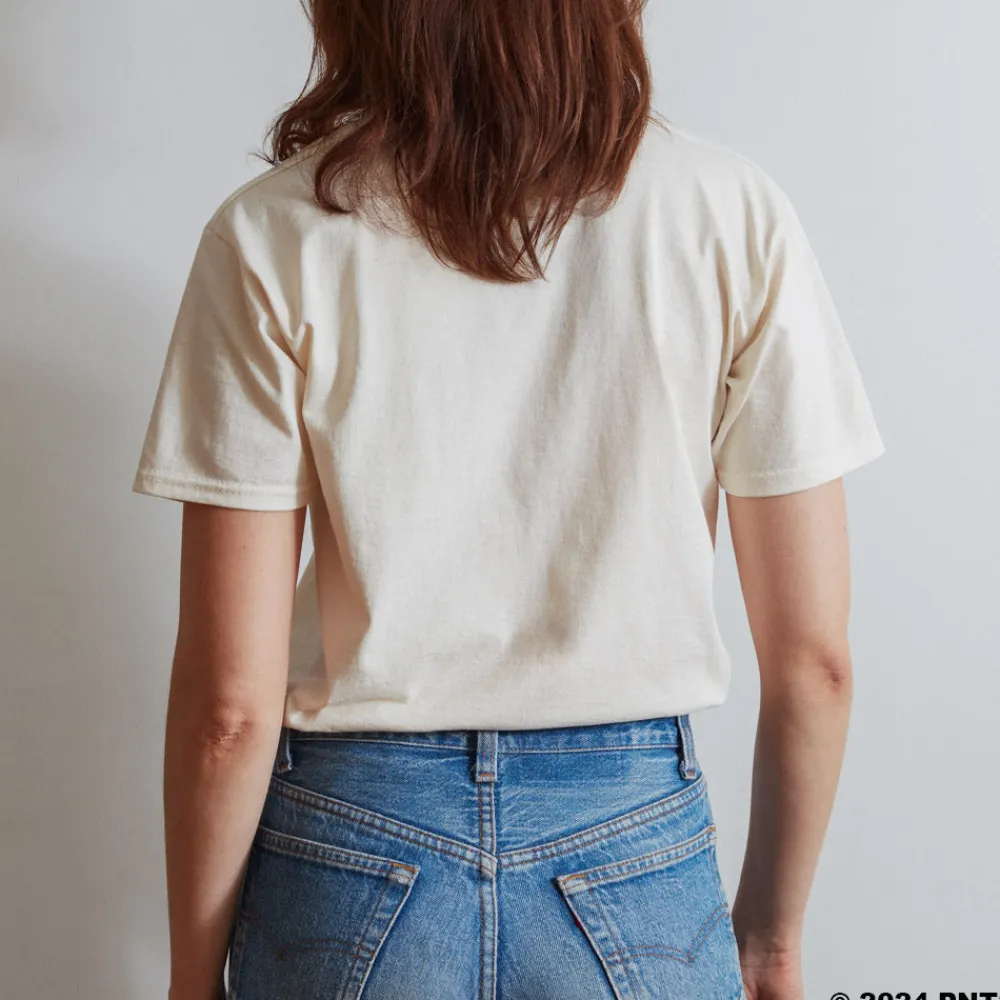 Women M05 Peanuts x Merci - T-Shirt Skate - Ecru