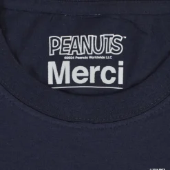 Women M05 Peanuts x Merci - T-Shirt Skate - Marine