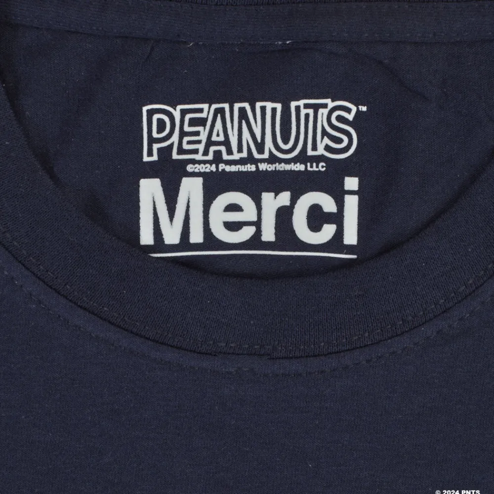 Women M05 Peanuts x Merci - T-Shirt Skate - Marine