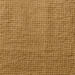 200 LINTEX Peignoir en lin - Nid d'abeille - Jaune Asahi