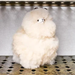 Kids 1297 INKARI Peluche Lama en alpaga - Blond