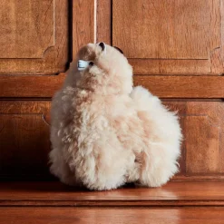 Kids 1297 INKARI Peluche Lama en alpaga - Sandstone