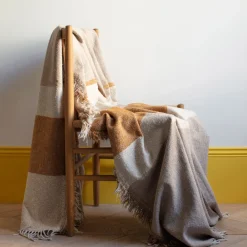 2959 BED AND PHILOSOPHY Plaid à franges Idyle