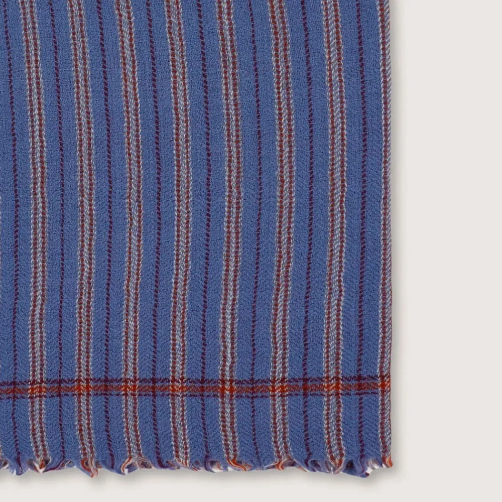 1050 MOISMONT Plaid en laine n°80 - Cloud - Moismont