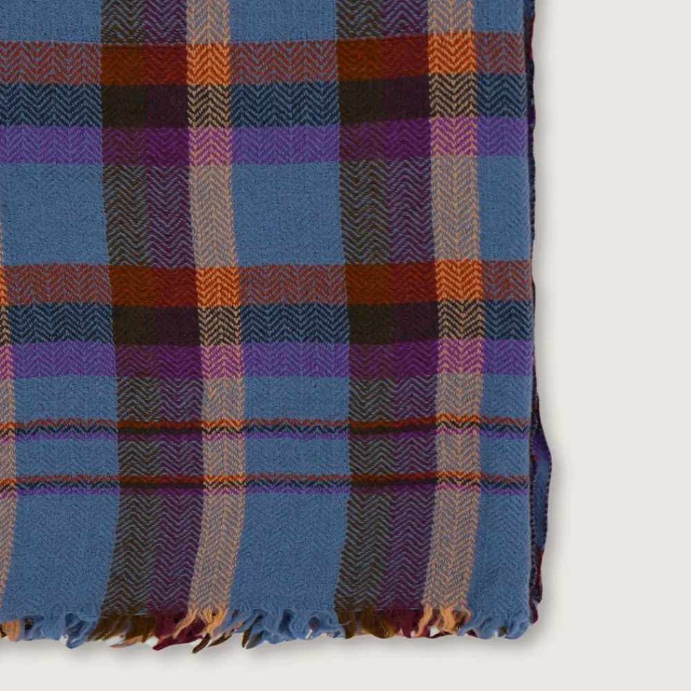 1050 MOISMONT Plaid en laine n°82 - Cloud - Moismont