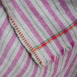 1050 MOISMONT Plaid en laine n°80 - Green Tea - Moismont