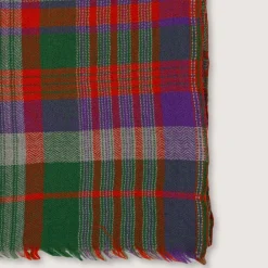 1050 MOISMONT Plaid en laine n°81 - Green Tea - Moismont