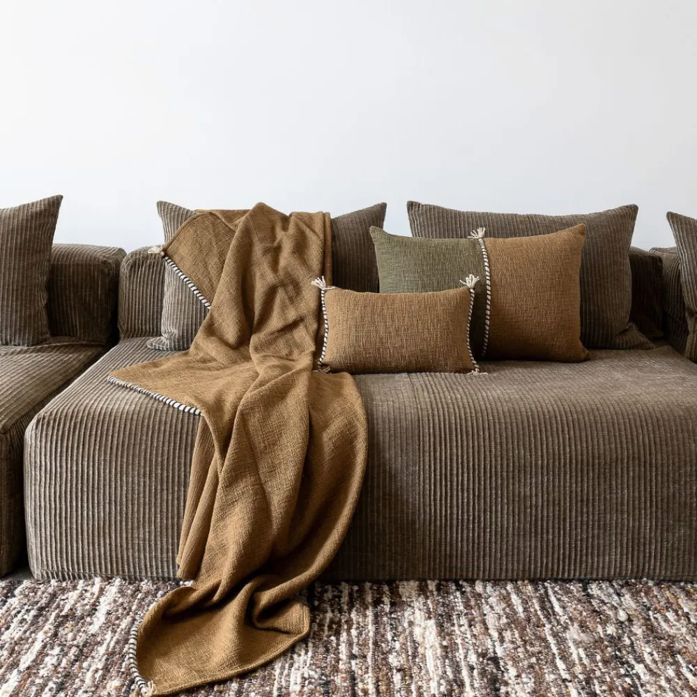 2959 BED AND PHILOSOPHY Plaid Enjoy - Bronze