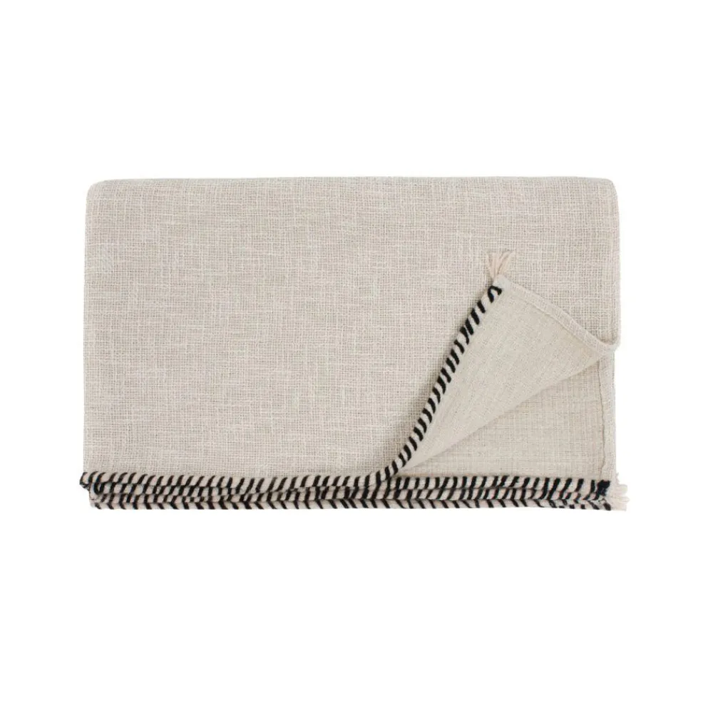 2959 BED AND PHILOSOPHY Plaid Enjoy - Naturel