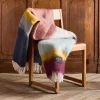 1492 MANTAS EZCARAY Plaid Matisse - Rose & Bleu