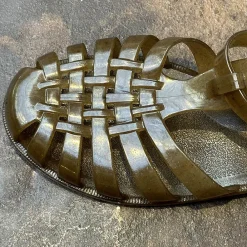 Women Plasticana - Sandales Méduse en Chanvre - Marron