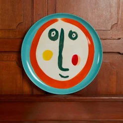 259 SERAX Plat Ottolenghi - Visage Azur