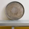 1414 PUEBCO Plateau rond en métal - Vintage