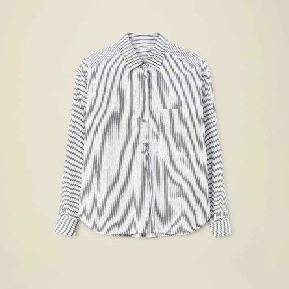 Women Pomandere Pomandère - Chemise rayée - Bleu