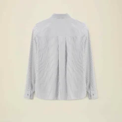 Women Pomandere Pomandère - Chemise rayée - Bleu