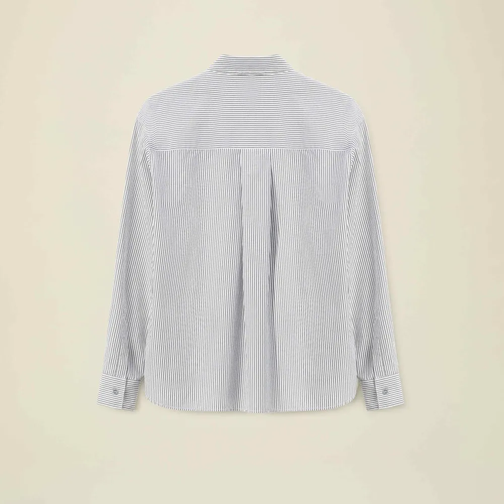 Women Pomandere Pomandère - Chemise rayée - Bleu