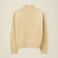 Women Pomandere Pomandère - Pull col roulé - Blé