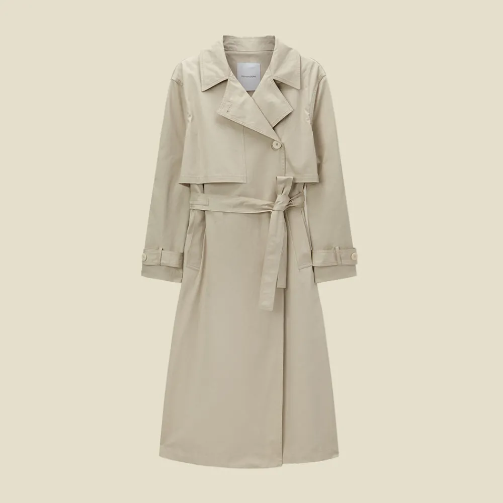 Women Pomandère - Trench-coat - Ecru