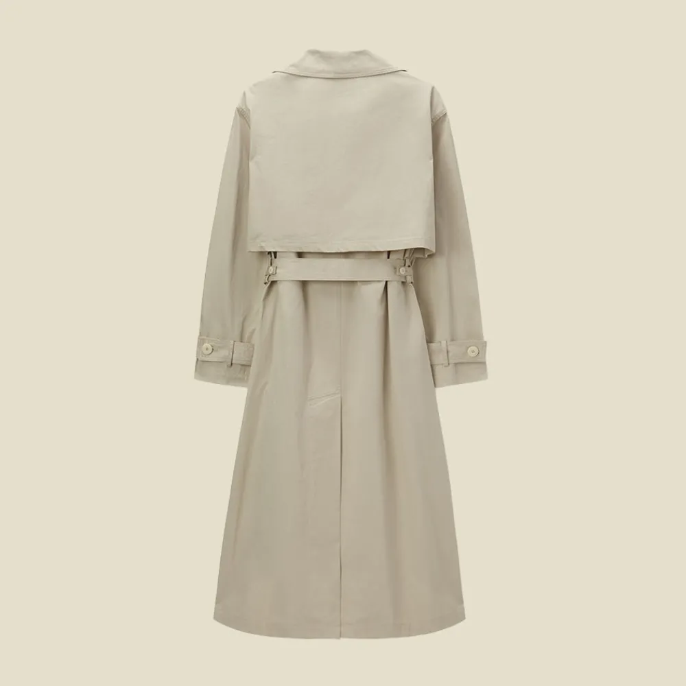 Women Pomandère - Trench-coat - Ecru