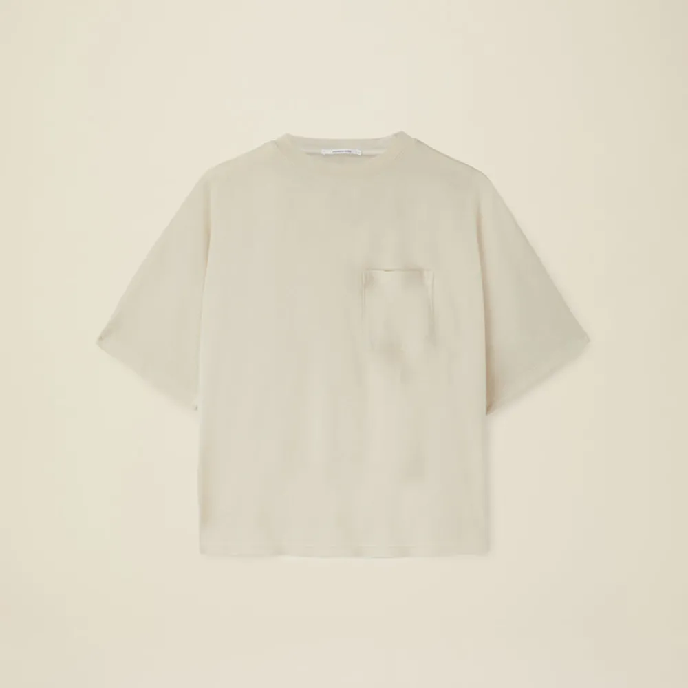 Women Pomandère - T-shirt en coton - Beige
