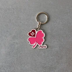 Women 2148 BELMAR Porte-clés Merci - Trèfle Rose