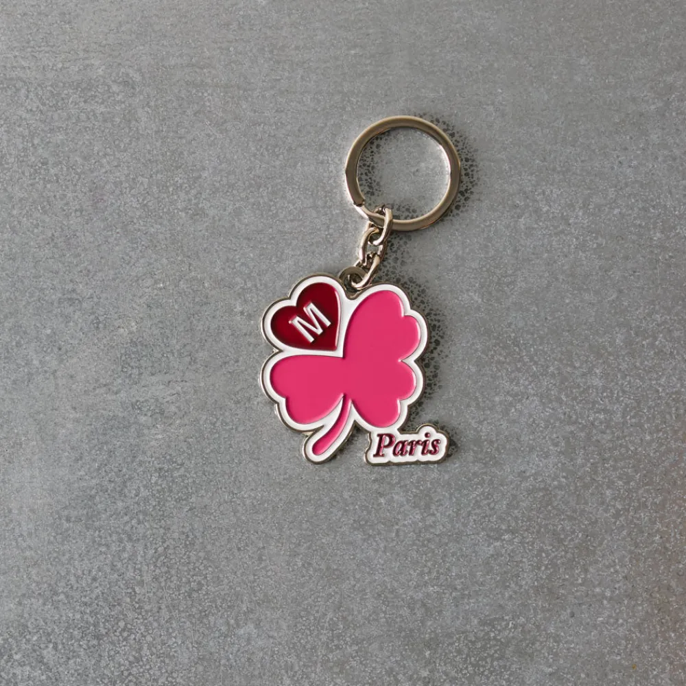 Women 2148 BELMAR Porte-clés Merci - Trèfle Rose