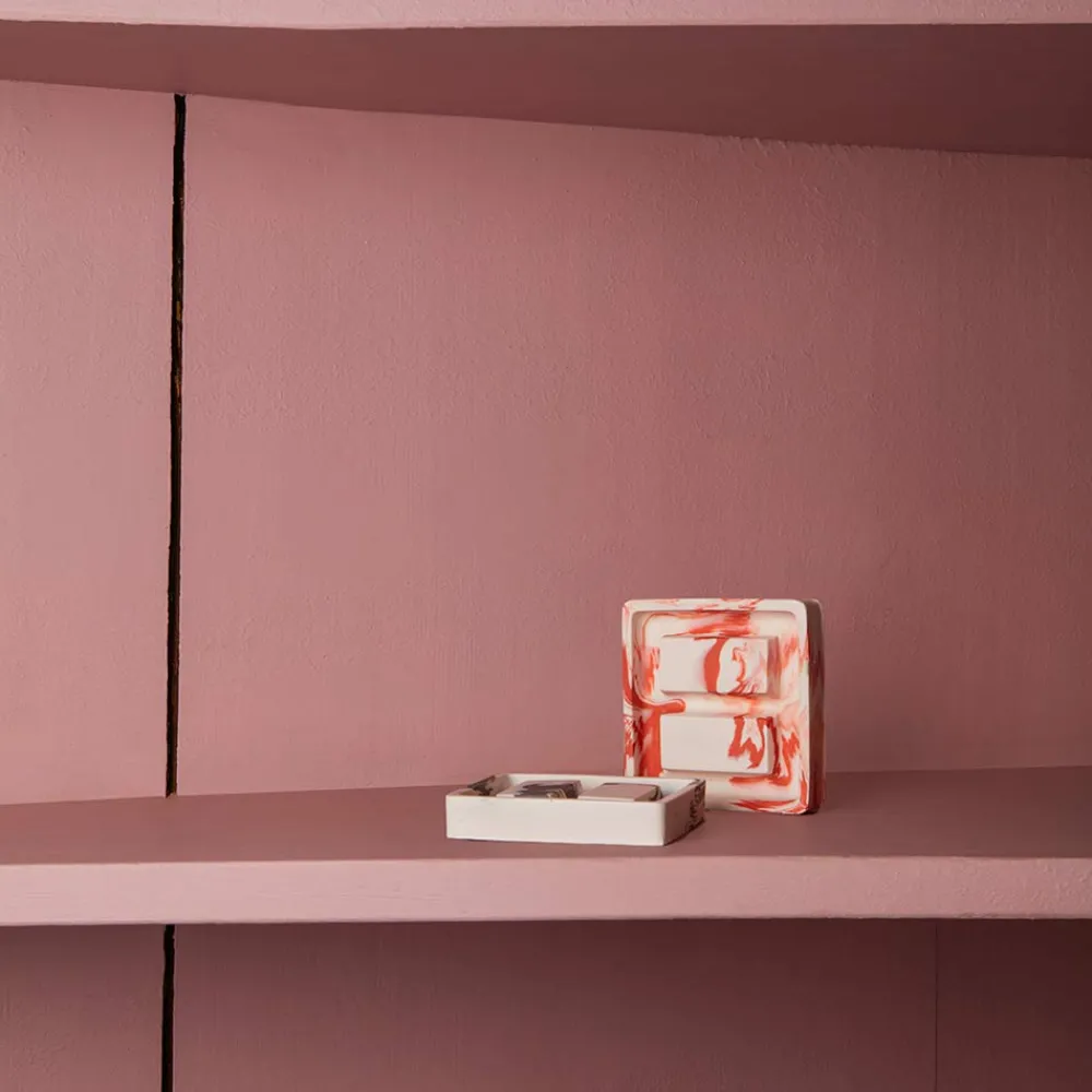 1317 STUDIO ROSAROOM Porte-savon - Terracotta