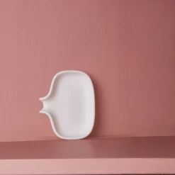 953 CHEVALIER Porte-savon en silicone blanc