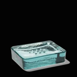 1952 VIDRIOS SAN MIGUEL Porte-savon en verre recyclé