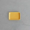 2135 MERIGOUS Porte-savon porcelaine - Jaune