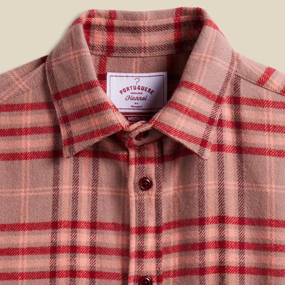 Portuguese Flannel - Chemise Reservation - Rouge