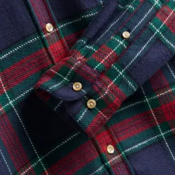 Portuguese Flannel - Chemise Faru - Bleu