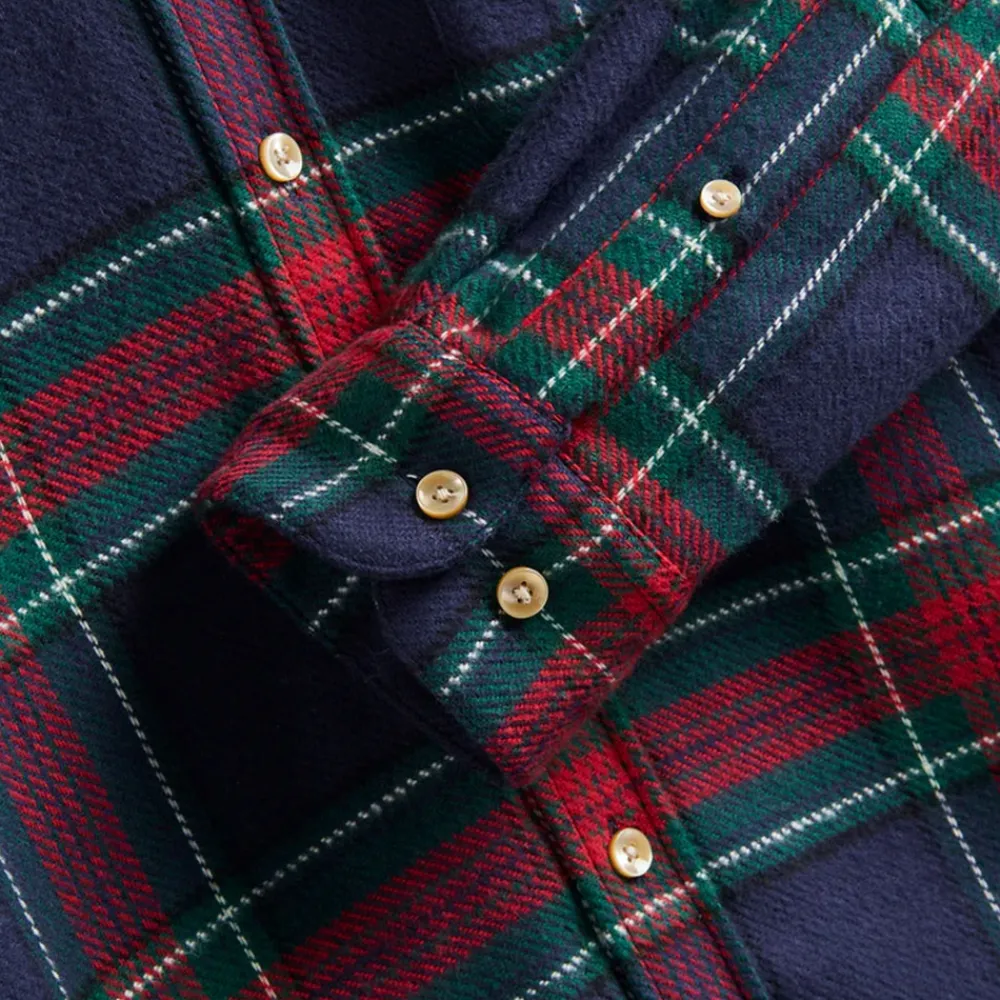 Portuguese Flannel - Chemise Faru - Bleu