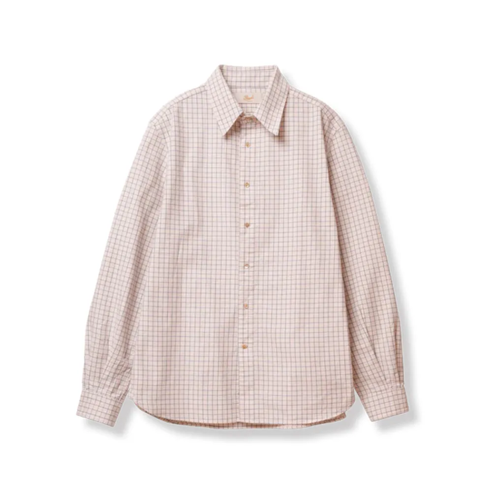 Prequel - Chemise à carreaux Relief - Beige